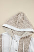 'Thea' Patchwork Long Sleeve Jacket - Celes Fashion